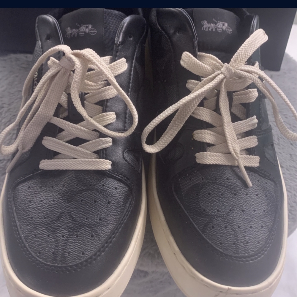 Coach Black and White Sneakers